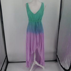 Victoria's Secret Purple Teal Ombre Beach Dress Sizes 8
